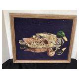 Duck Needlepoint, 20x16"