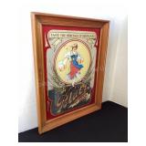 Blatz Beer Beer Mirror, 14 1/2x18 1/2"