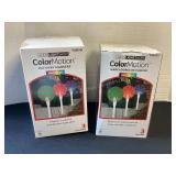 2 boxes of ColorMotion lollipop pathway markers,