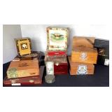 Vintage US Tobacco tin & Cigar Boxes