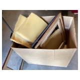 Box of picture frames
