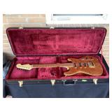 Hand made custom guitar by Rick Robinson of Venus