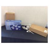 2 boxes of shooting star effect lights &