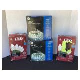LED Twinkling Lights & 19.6ï¿½ Motion LED tape