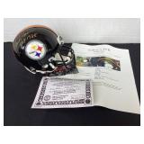 Autographed Jack Ham Pittsburgh Steelers mini
