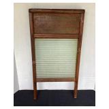 Standard Family Size Glass Wash Board, 12 1/2x24"