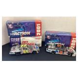 2001 Autographed Action Die cast race cars; Jeff