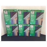 6 boxes of 100 LED motion icicle lights, all work