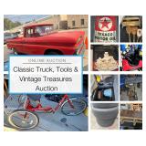 Classic Truck, Tools, and Vintage Treasures