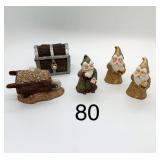 The World of Krystonia Lot of 5 Figures/Collectibl