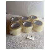 Six pack packing shipping tape