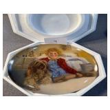 Knowles Collector Plate Annie and Sandy