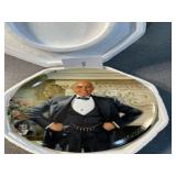 Knowles Collector Plate Daddy Warbucks