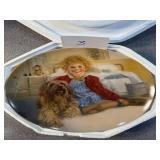 Knowles Collector Plate Annie and Sandy