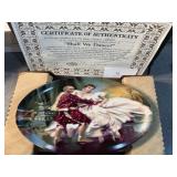 Knowles Collector Plate Shall We Dance