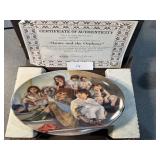 Knowles Collector Plate Annie and the Orphans