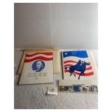 1972 1973 US PS mint stamp set