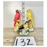 Ceramic Bird Figurines Lot