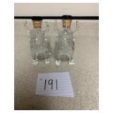 Cow Shaped Jack Daniels Whiskey Bottles