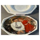 Knowles Collector Plate Annie and Grace