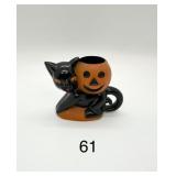 Vintage Halloween Candy Container