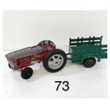 Hubley Tractor with Trailer