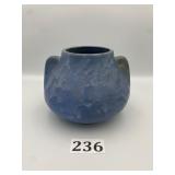 Matte Blue Arts & Crafts Vase