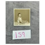 1952 Gelatin Baby Photo