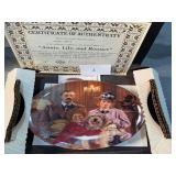 Knowles Collector Plate, Annie, Lily, and Rooster