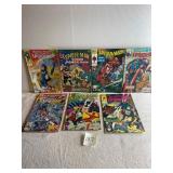 Lot of 7 Spider-Man Marvel comics