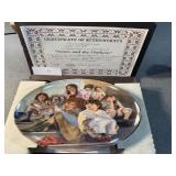 Knowles Collector Plate Annie and the Orphans