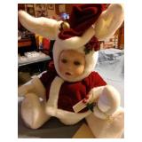 Velveteen Rabbit - Santa Bunny w/ certificate of