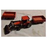 Front loader tractors w/ wagons