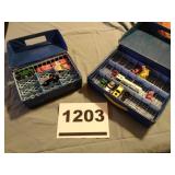 Car cases - 2 w/ a few cars