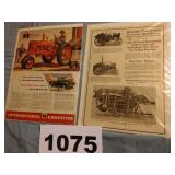 Collecter IH ad pages