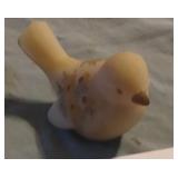 Fenton hand painted bird