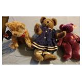 Hallmark, Boyds and TY teddy bears