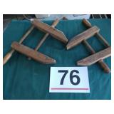 Wooden clamps - vintage