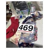 Scarf, dog sweater snow pants, miscellaneous