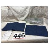 8 new heavy duty placemats. And shelf liners