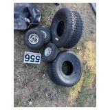 Two new 20 x 10 x 8 to apply rating tires Kenda