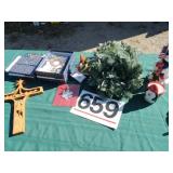 Holiday decor and cards