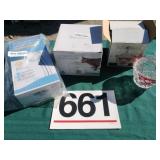 Fifth Avenue ruby and crystal candy jar, shower