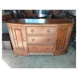 Solid wood Dresser W 71 in., D 19 in., H 40 in.