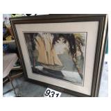 Sailboat picture - 37 x 42