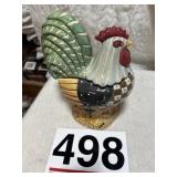 Sakura cookie jar rooster