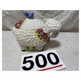 Cookie jar, sheep
