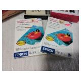 Random cards and photo paper