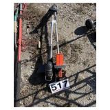 ELECTRIC weedeater and tiller