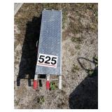 Pair of aluminum ramps